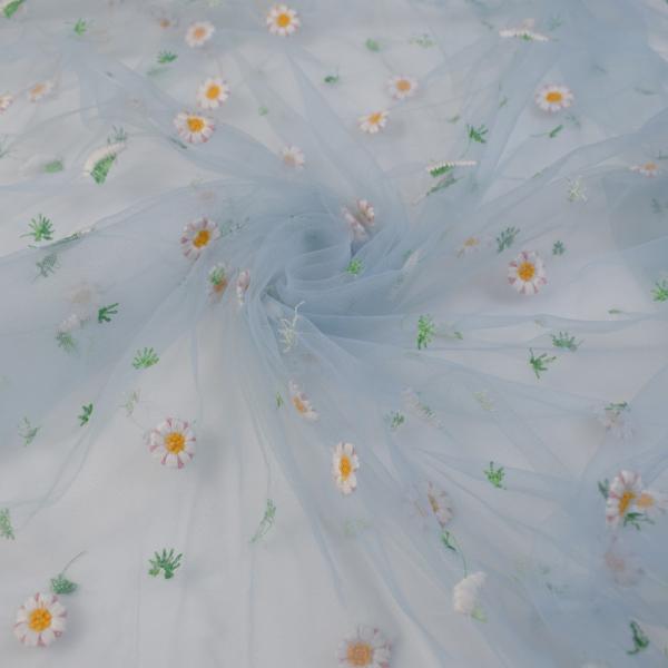 Quality Dresses Beaded Soft Net Sequin Embroidered Lace Fabric for sale
