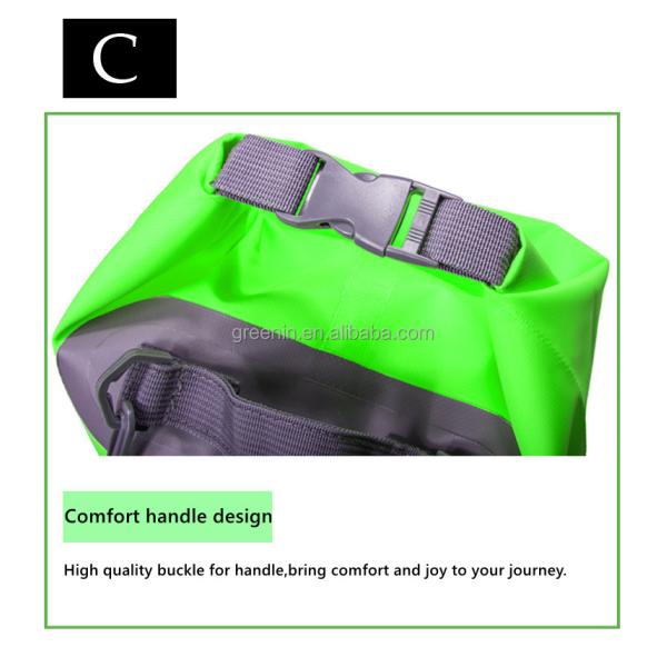 5L 15L 10L 20L 30L Waterproof funny back pack Dry makeup travel bag Roll Top Dry Gear Bag for Kayak, Fishing, Boating
