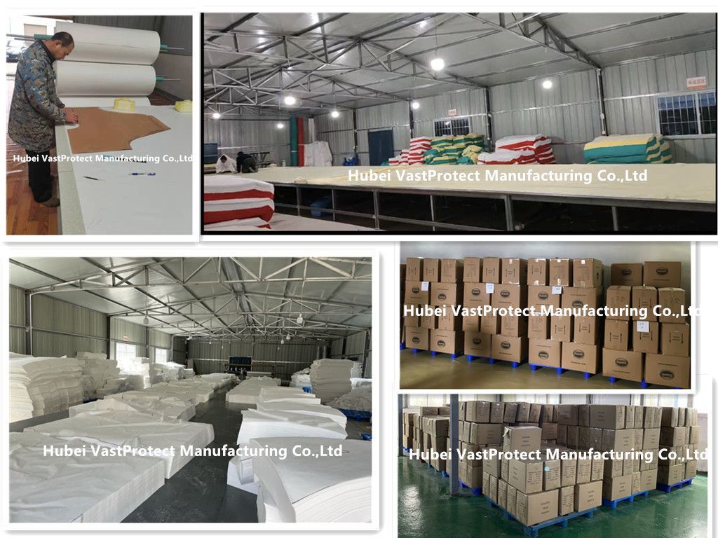 White Blue Non-Woven Polypropylene Disposable Balaclava Hood Caps