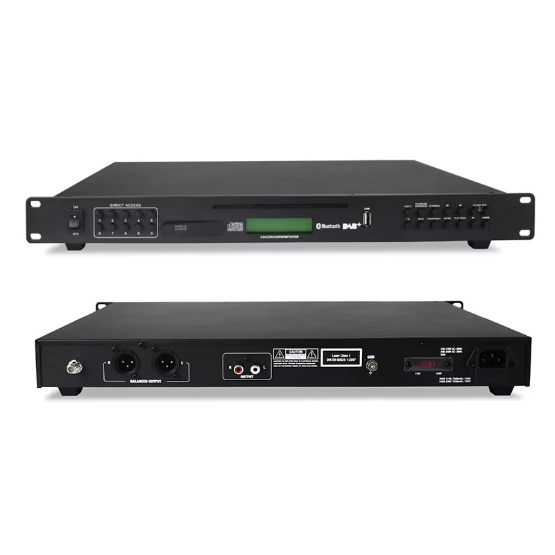 Bluetooth Home Theater Stereo Receiver Multi Function Media Player CD Player And AM Tuner