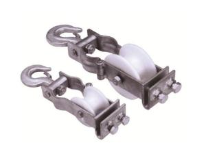 China Transmission Line Stringing Tools Conductor Stringing Pulley Block for Aerial Cable wholesale