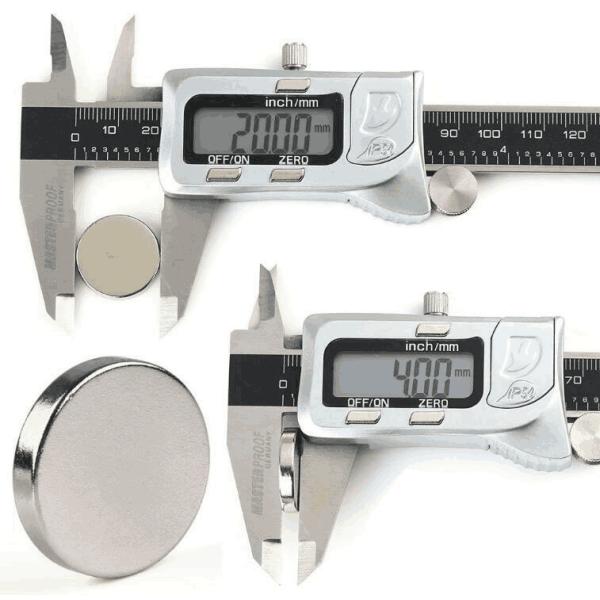 Circular Strong Magnetic Buttons Round Neodymium Magnets 10x10mm 15x3mm