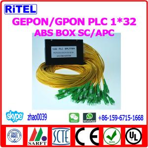 China GEPON/GPON plc splitters_1x32 abs box wholesale