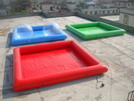 Family Size Kids Inflatable Pools With Tent Cover