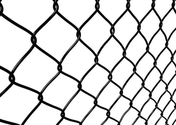 Quality 3.0mm Diameter Wire Mesh Garden Fence , Chain Link Fence Mesh 1m-3.6m Height for sale