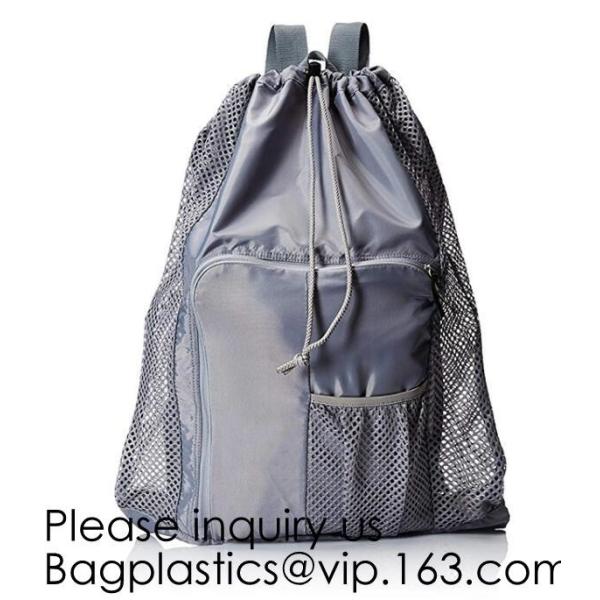 Multicolor Drawstring Backpack Bags Sports Cinch Sack String Backpack Storage Bags for Gym Traveling Backpack Drawstring