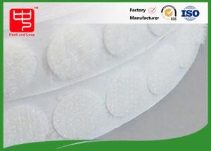 China Rounded Cutting Custom Hook And Loop Patches Dots on sale