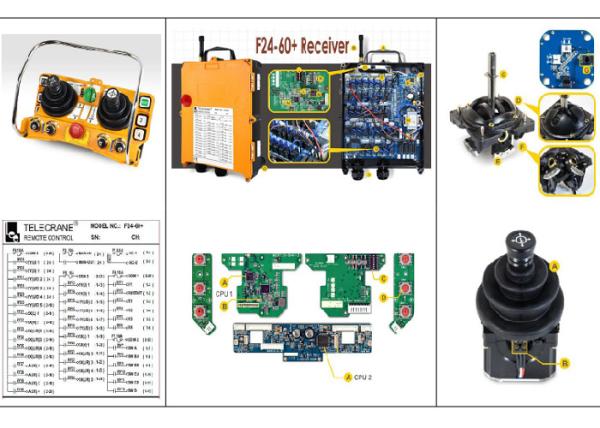 Quality Handheld Industrial Remote Control For Gantry / Overhead / Bridge Crane for sale