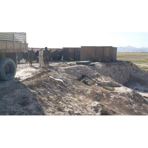 76.2x76.2mm Galfan Coated Defensive Hesco Bag