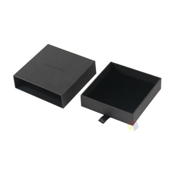 Handmade Jewelry Packaging Box Recyclable Cardboard Ring Box Hot Stamp
