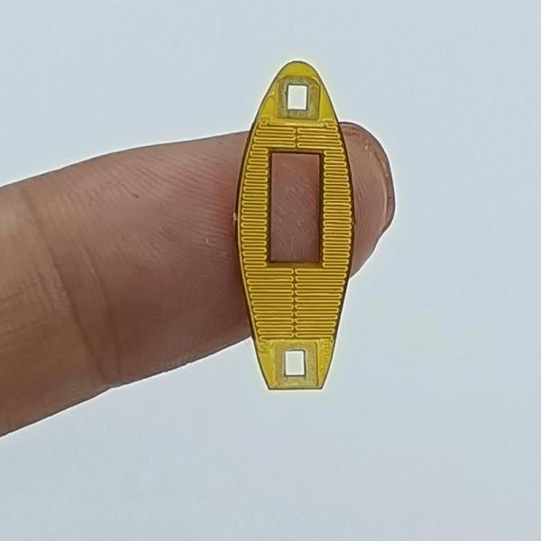 Quality Multipurpose Polyimide Heater Element , Small Heating Pad 12v With Yellow Black Color for sale