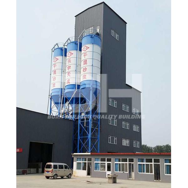 Tower Type Dry Mix Mortar Plant , Large Scale Dry Mortar Machinery
