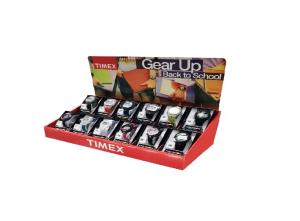 Paper Cardboard Luxury Watch Display , Counter Display For Watch