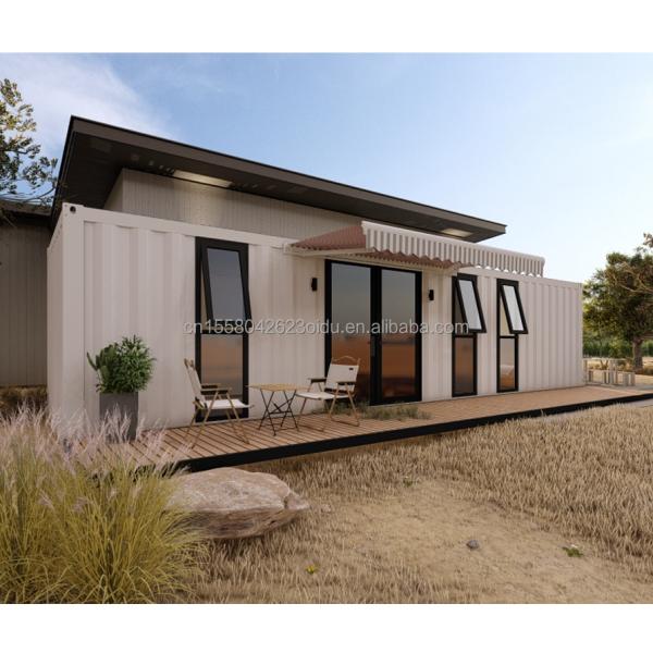 Galvanized Steel Square Tubes Main Structure Outdoor Modern Steel Modular Expandable 20ft/40ft Portable Container House