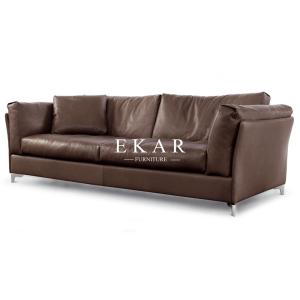 China European Style Modern Leather Sectional L Shaped Sofa wholesale