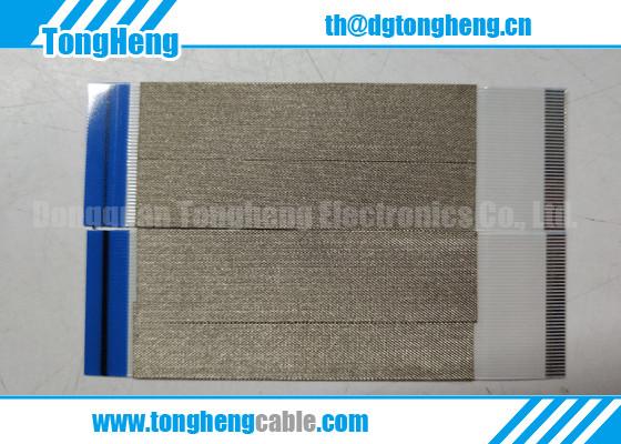 Quality Tape Reinforced Fabric Shielded Laminated FFC Cable for sale