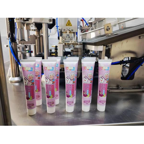 Electric Driven Semi Automatic Soft Tube Filling and Sealing Machine for Toothpaste