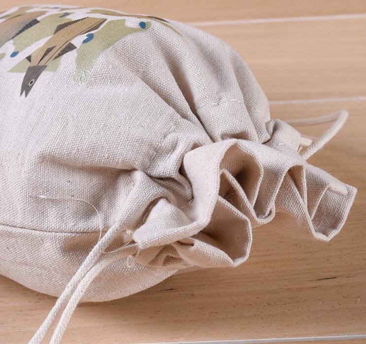 Custom silk screen printed Cotton material handle style blank natural cotton canvas bag without logo bagplastics bagease