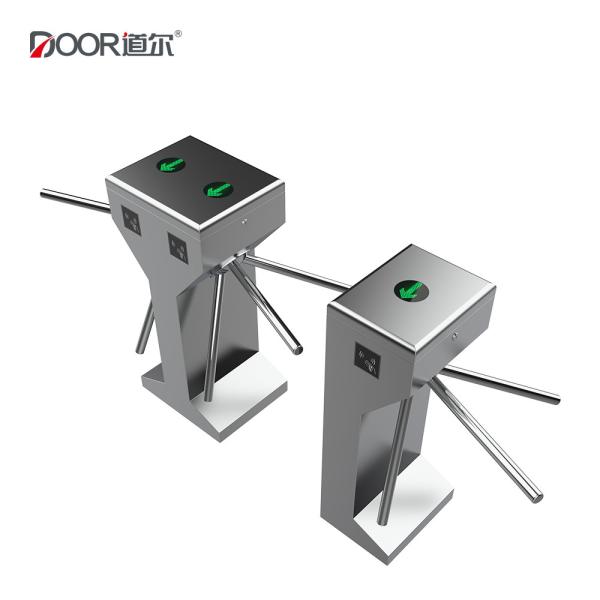 Quality 550mm Width 1s SUS304 Access Control Tripod Turnstiles for sale