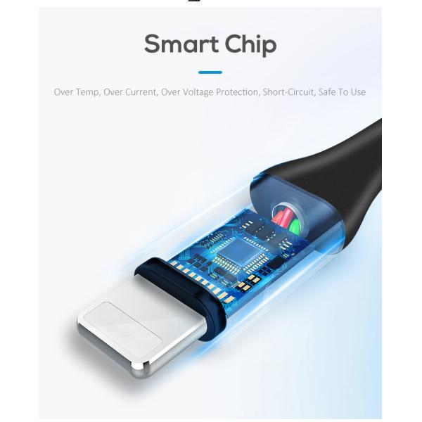 Nylon Braided 1.5M Cable Magnetic 3 In 1 Charging Cable
