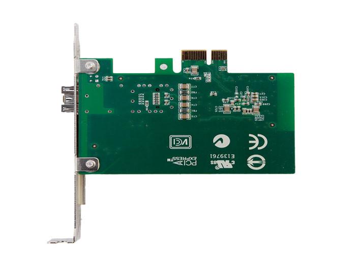 1000Mbps Intel I210 Chipset Single Port Fiber Optic Network Interface Card PCIE Interface SFP Slot Network Adapter