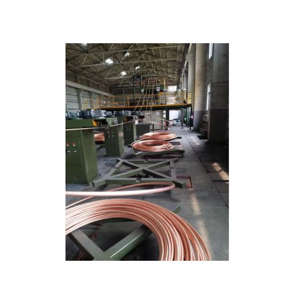 Copper Oven 8mm Brass Rod And Copper Rod Upward ccm continuous casting machine