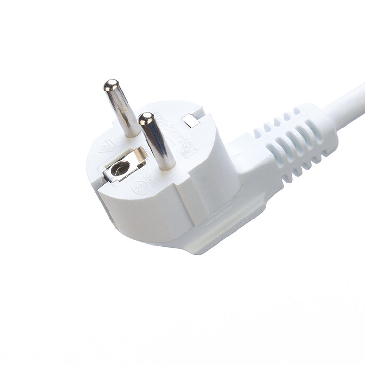 EU Standard 3 Way Extension Power Strip with Switch 3x1.5mm2 Cable 1 Meter Customize Socket Grounding Standard Grounding