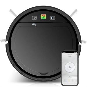 Cordless Automatic Sweeper Robot Tuya Wifi USB Charge Touch / Voice Control Vacuum Cleaner