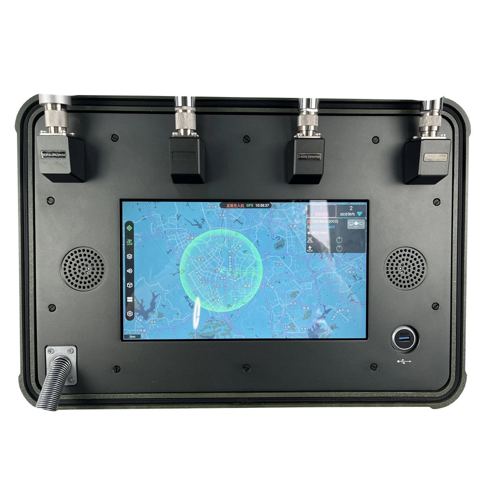 3KM 5KM 10KM Handheld Drone Detector FPV UAV Drone Detection Equipment