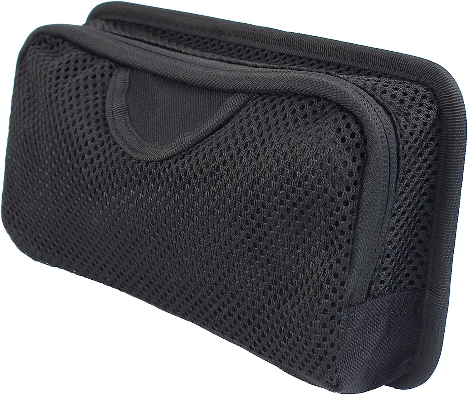 Tactical Mesh Zipper Pouch, Modular Insert Panel Organizer EDC Utility Storage Pocket with Hook-N-Loop Fasteners