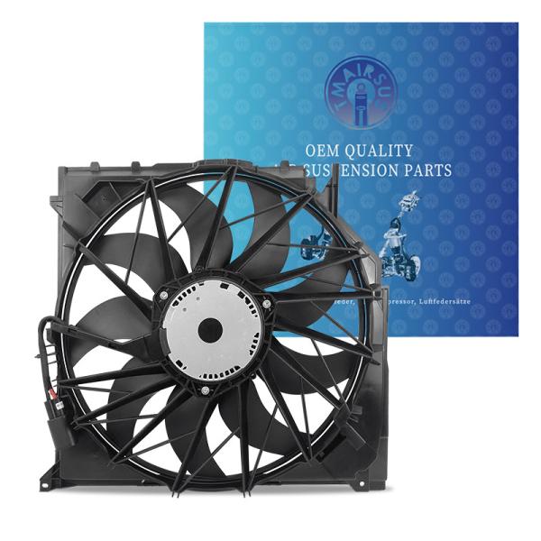 100% Tested Safe Electrc Radiator Auto Cooling Fans With Built In Fuse