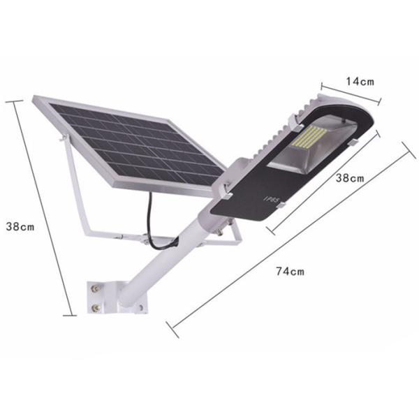 Quality Rechargeable Automatic Street Light Using Solar Panel HKV-AX01-50-1 for sale