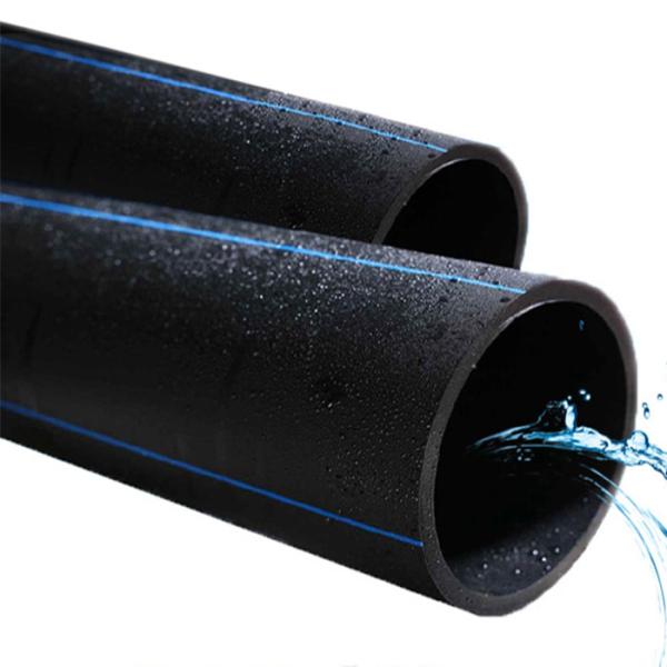 HDPE Water Supply Pipe 20-1600mm Polyethylene Pipe Customized