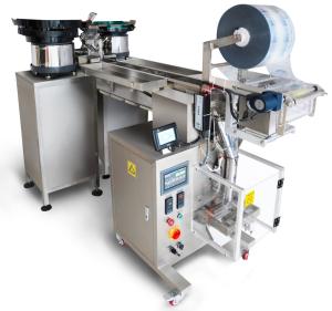 Screw Counting Packing Machine With Chain Screw Nuts Fastener Packaging Machine