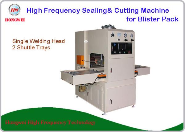 Quality HF Detergent Double Blister Pack Sealer Cutter HMI And Onboard PLC Control for sale