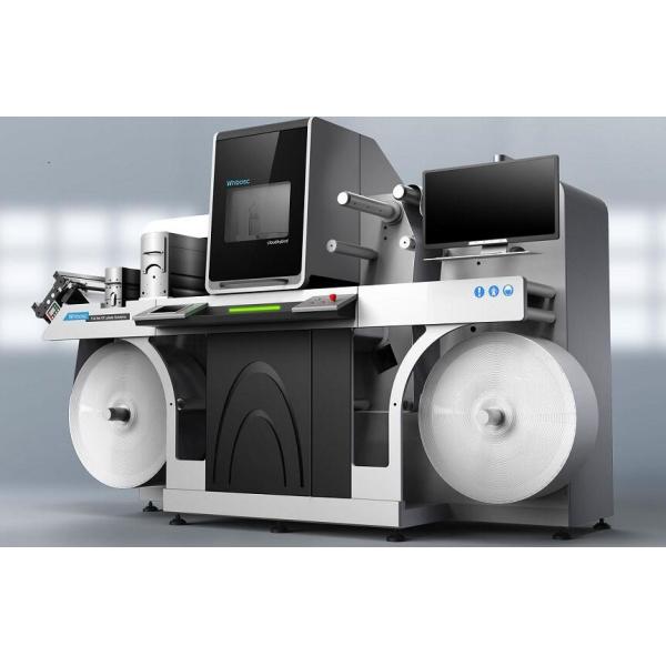 Quality 50M/Min Foil Stamping Varnishing Digital Flatbed Inkjet Enhancer for sale