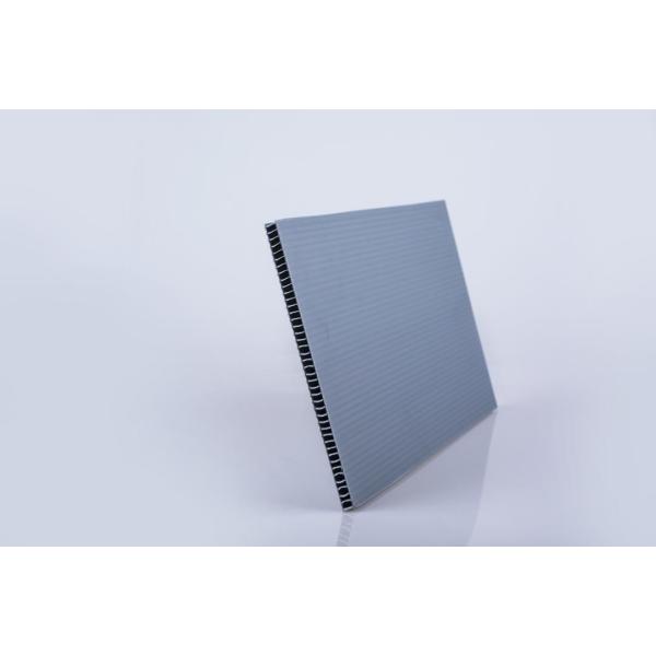 Grey Corrugated PP Sheets UV Resistant Corrugated Plastic Boards Waterproof Floor Protection