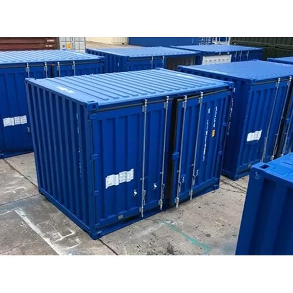 12ft 3.6m Dry Cargo Storage Shipping Container with Side Door Opening and BV CSC Certification Made of Corten Steel