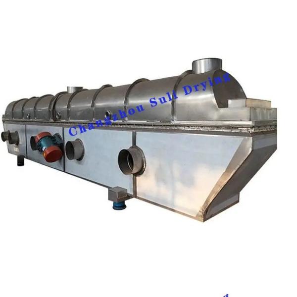 Quality MSG Borax Vibrating Fluidized Bed Drying Machine With Electrical Heating for sale