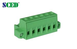 China Plug Female Pitch 5.08mm Plug - in Terminal Block 300V 18A 2P - 22P wholesale
