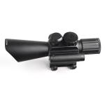 4X30EGL Hunting Scope with Red Laser and Easy Windage/Elevation Adjustments