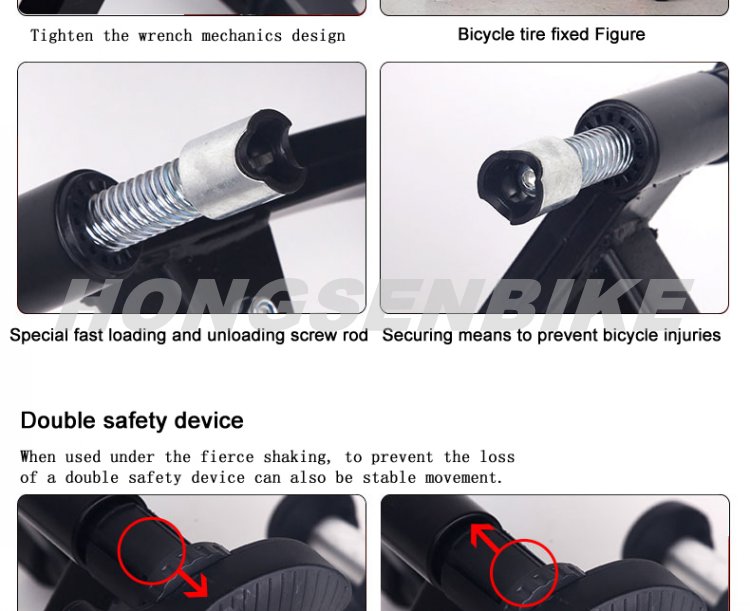 HS-Q02A magnetic bike home trainer for fitness equipment sale