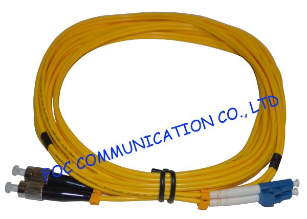 Quality CATV System Fibre Optic Patch Cord , SM Duplex LC Patch Cord​ High Stability for sale