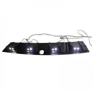 China 4x4 Car Accessories With Led Light Matte Black Top Cover Front Car Roof Spoiler wholesale