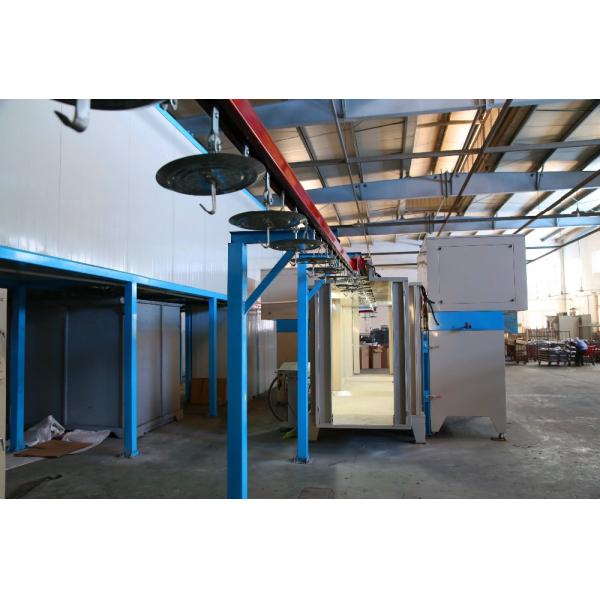 Versatile Automatic Powder Coating Line Low Maintenance Automatic Powder Coating Machine