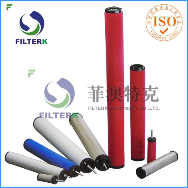 Quality K145 Series Air Compressor Filter Cartridge , Domnick Hunter Air Compressor Air Intake Filter  for sale