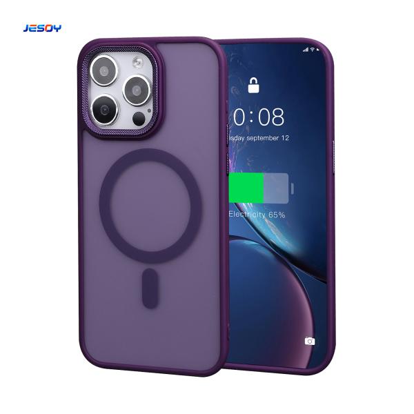 Quality Anti Fingerprint Magnetic Mobile Cover Scratch Resistant For IPhone for sale