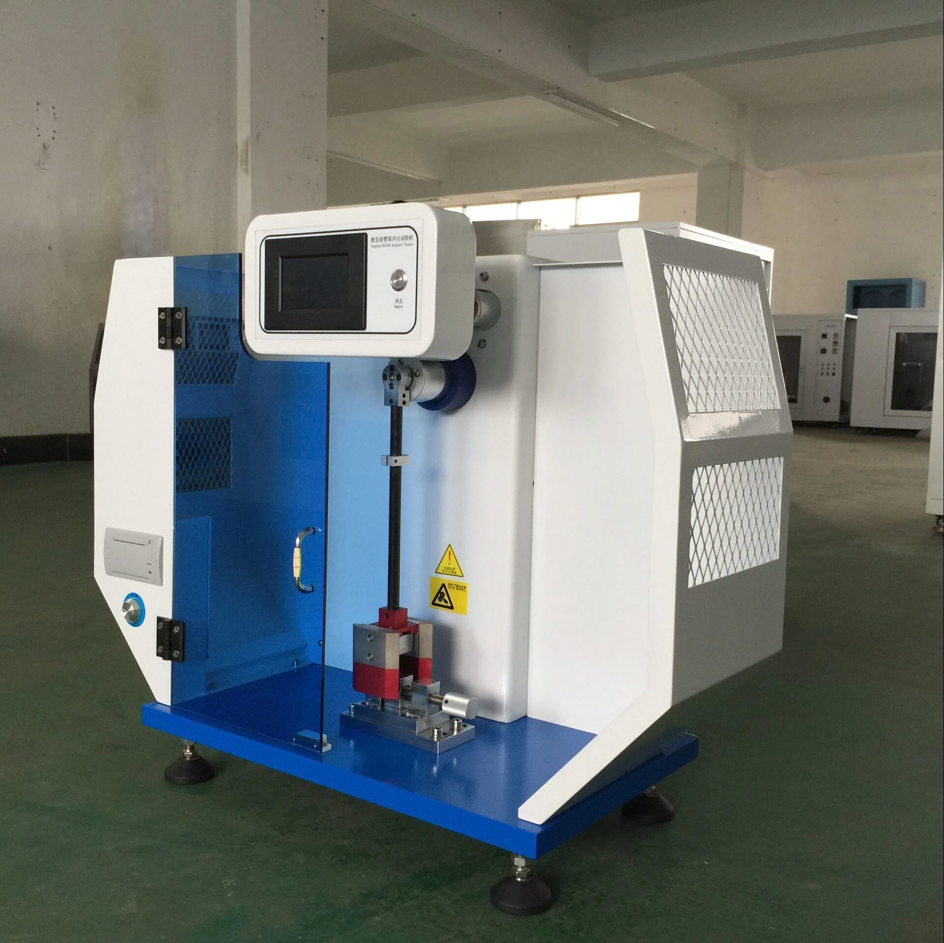 0.1KW Plastic Testing Equipment 180 Izod Pendulum Charpy And Impact Tester