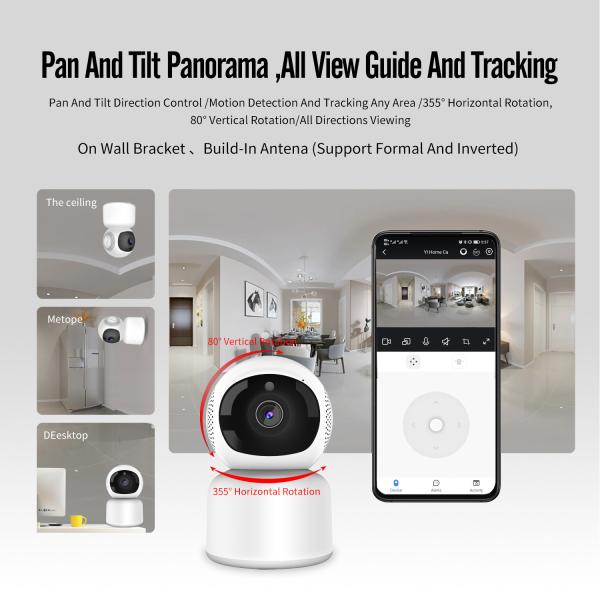 Wifi Tuya Smart Camera 2mp Full HD Indoor Mini Wireless 2.4g/5g
