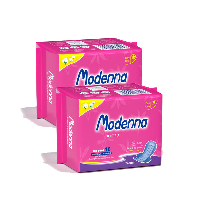 High Absorbency Organic Cotton Maxi Pads Disposable Women Thick Sanitary Pads